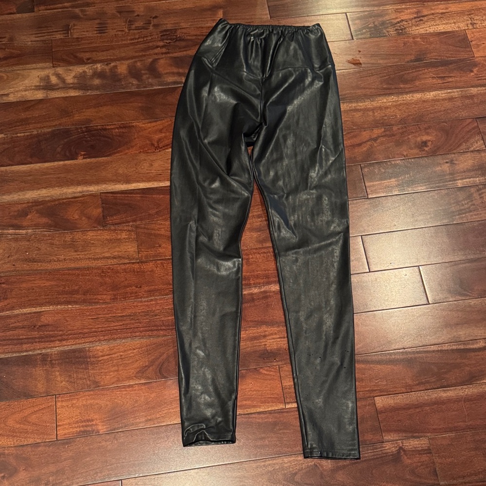 Wilfred Free Black Faux Leather Pants